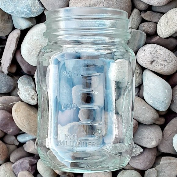 Harvest Time Pint Jar Vintage Haystack Fall Thanksgiving Glass Storage Decor - Picture 4 of 9